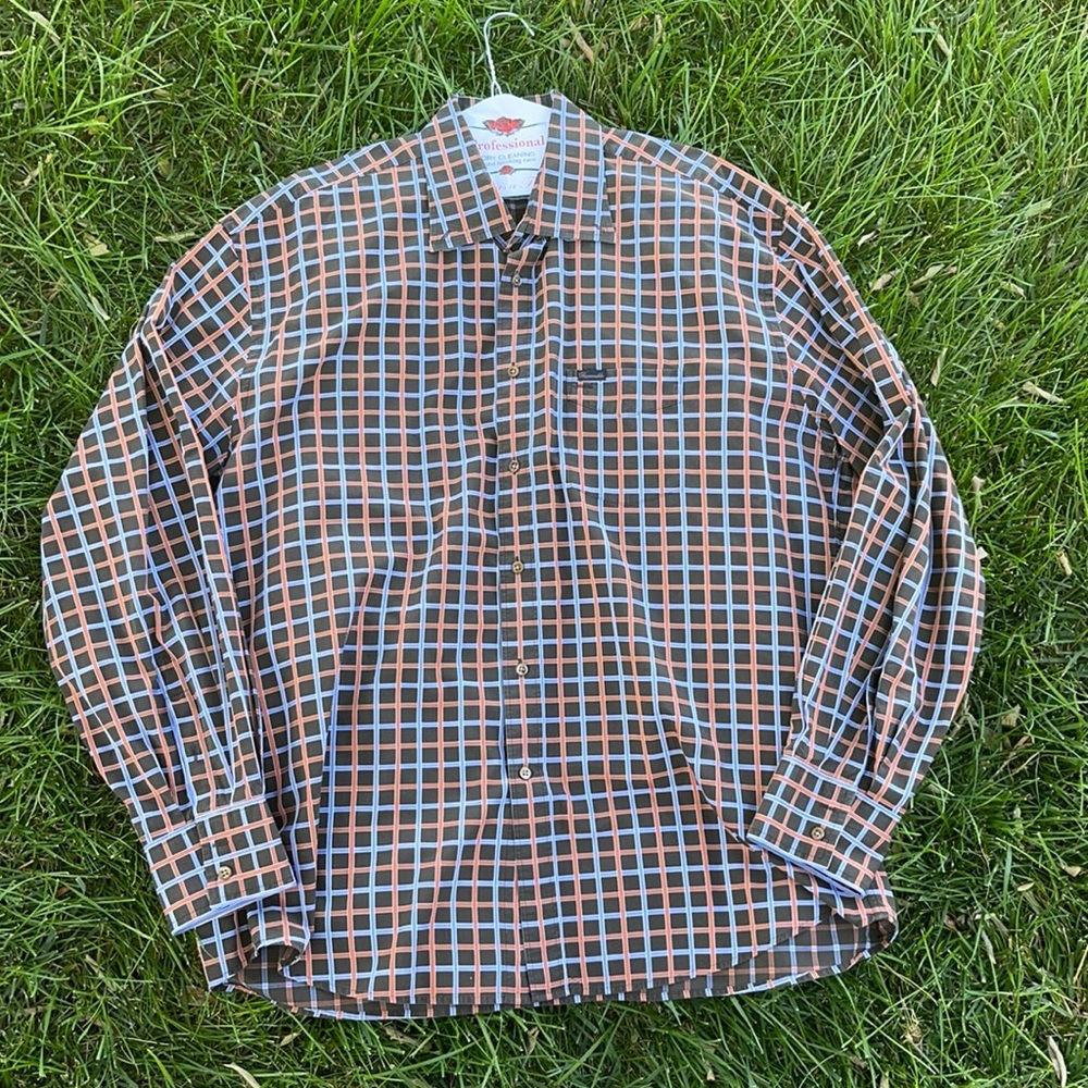 Faconnable Button Down Dress Shirt